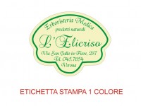Etichette adesive per erboristerie, cosmetica, cosmesi (mm 35X31)  (cod.42M )